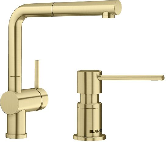 Darmowa Dostawa - Bateria kuchenna z dozownikiem stojąca Blanco Linus-S abset10068