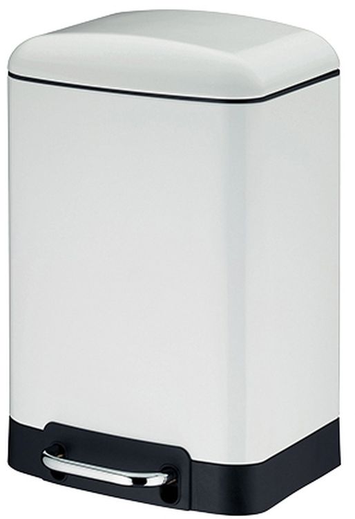 Darmowa Dostawa - Kosz na śmieci 6 l biały Kela Davino 22996