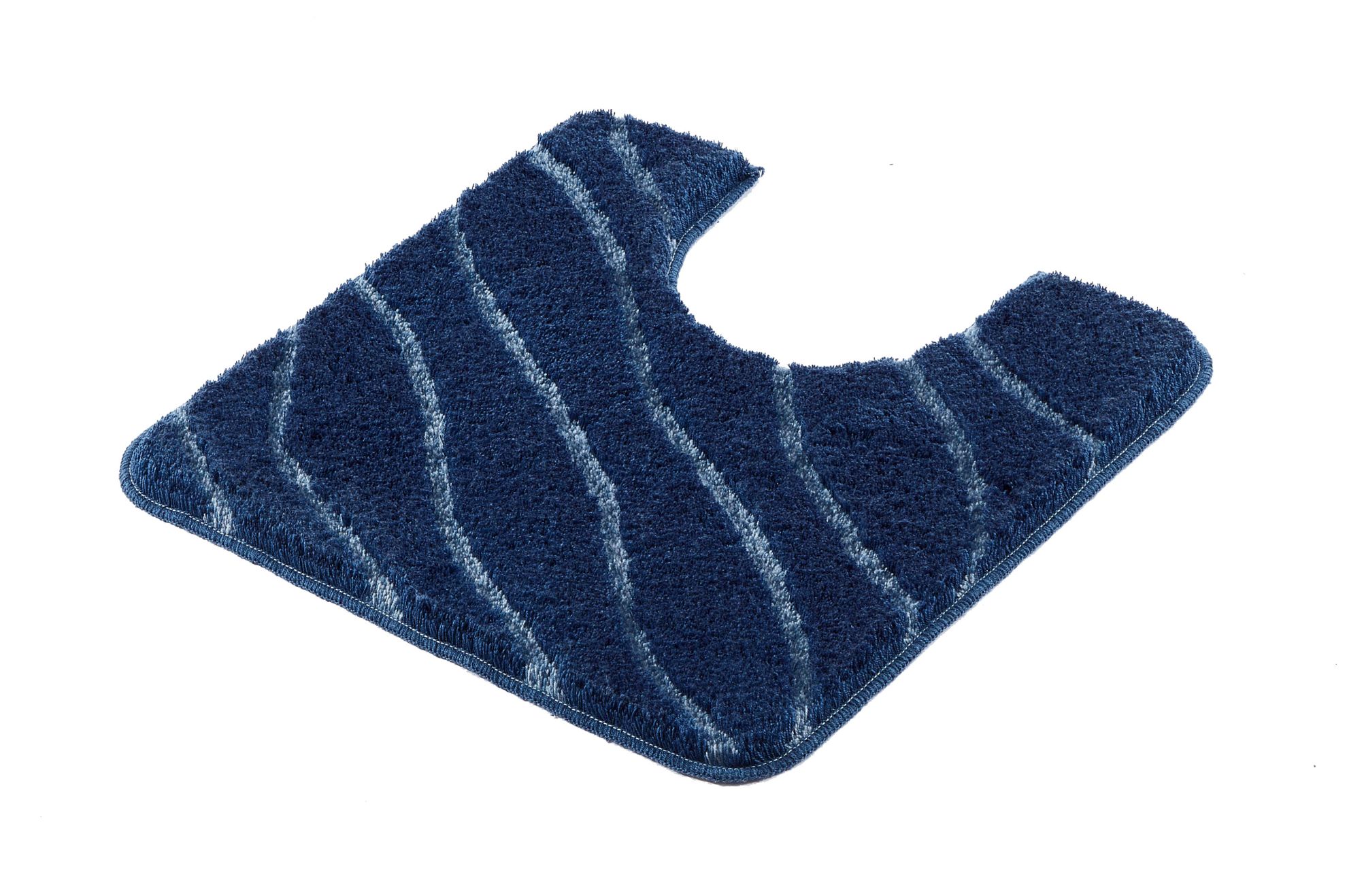 Darmowa Dostawa - Dywanik łazienkowy 55x55 cm pod wc niebieski Kleine Wolke Tram 9189783129