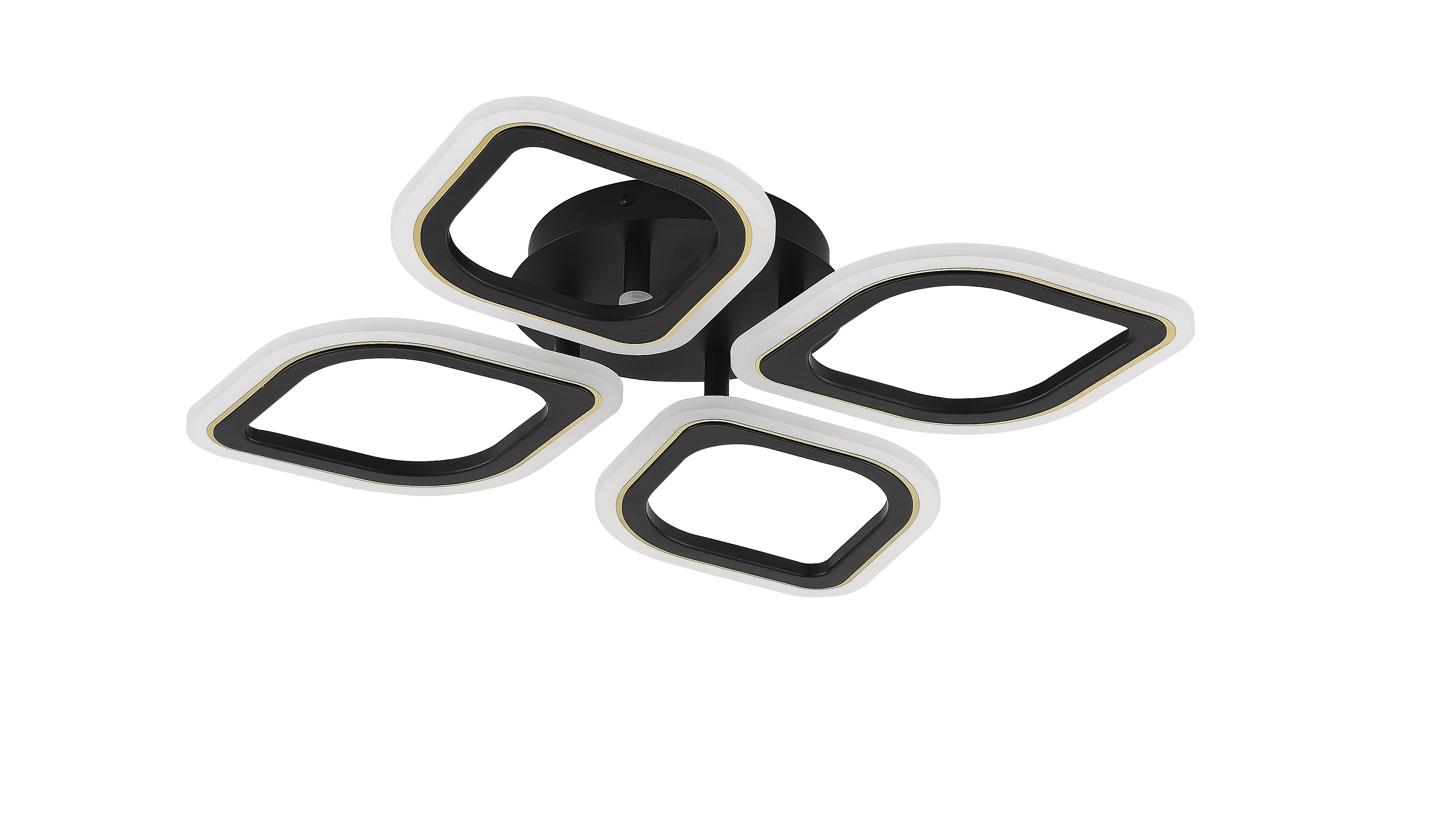 Darmowa Dostawa - Lampa podsufitowa 1x30 W biała-czarna Zuma Line Illumia MS236040RBK