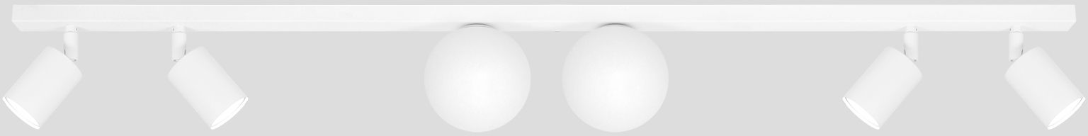 Darmowa Dostawa - Lampa podsufitowa 6x10 W biała Kaja Andi K5497