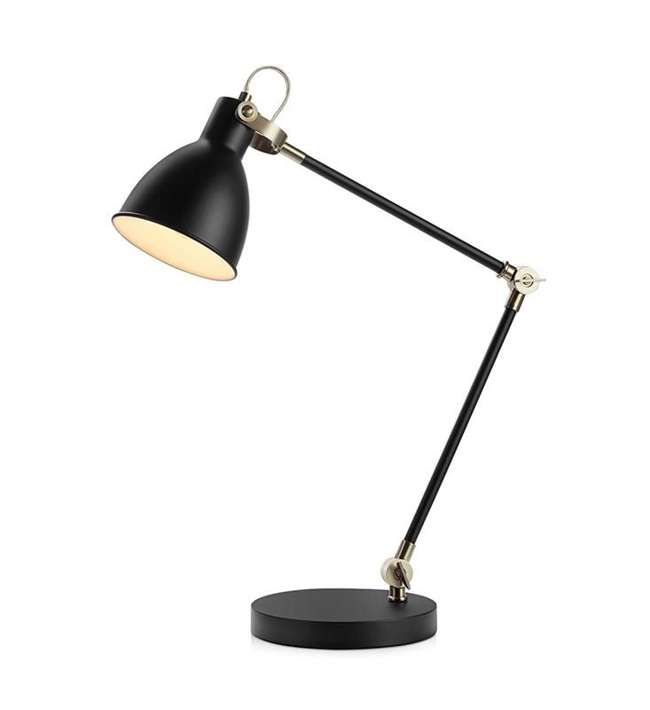 Darmowa Dostawa - Lampa biurkowa 1x40 W czarna Markslöjd House 107739