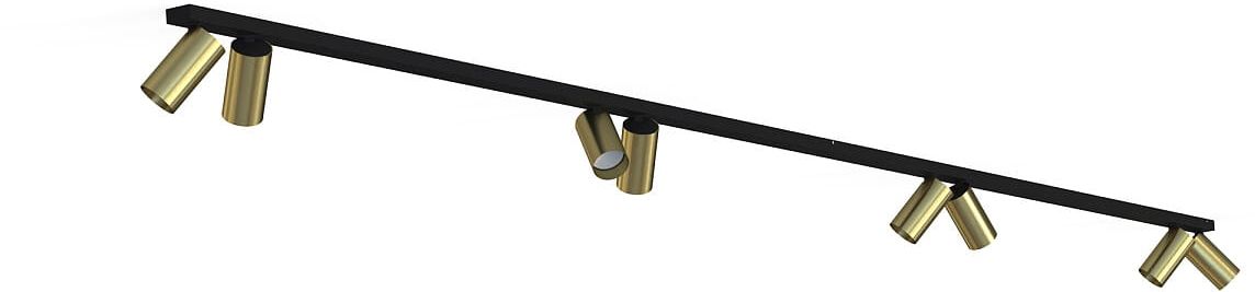 Darmowa Dostawa - Lampa podsufitowa x10 W złota Nowodvorski Lighting Mono 7754