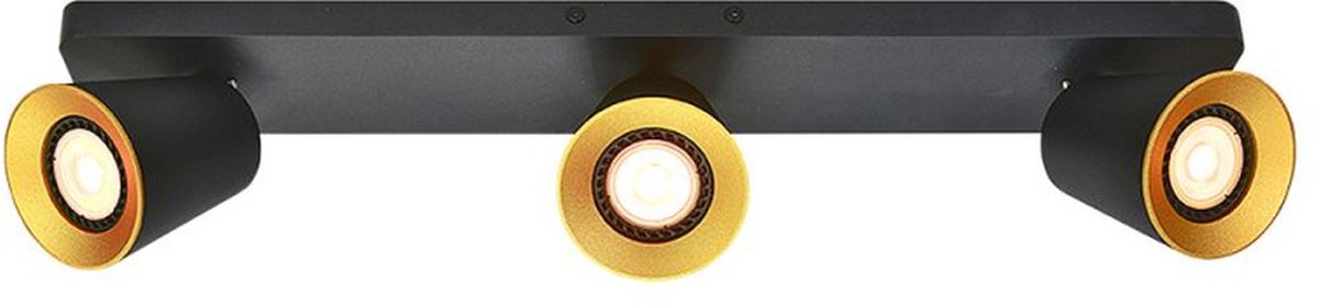Darmowa Dostawa - Lampa podsufitowa 3x20 W czarna GTV Elli OSELLI3GU1010DEC
