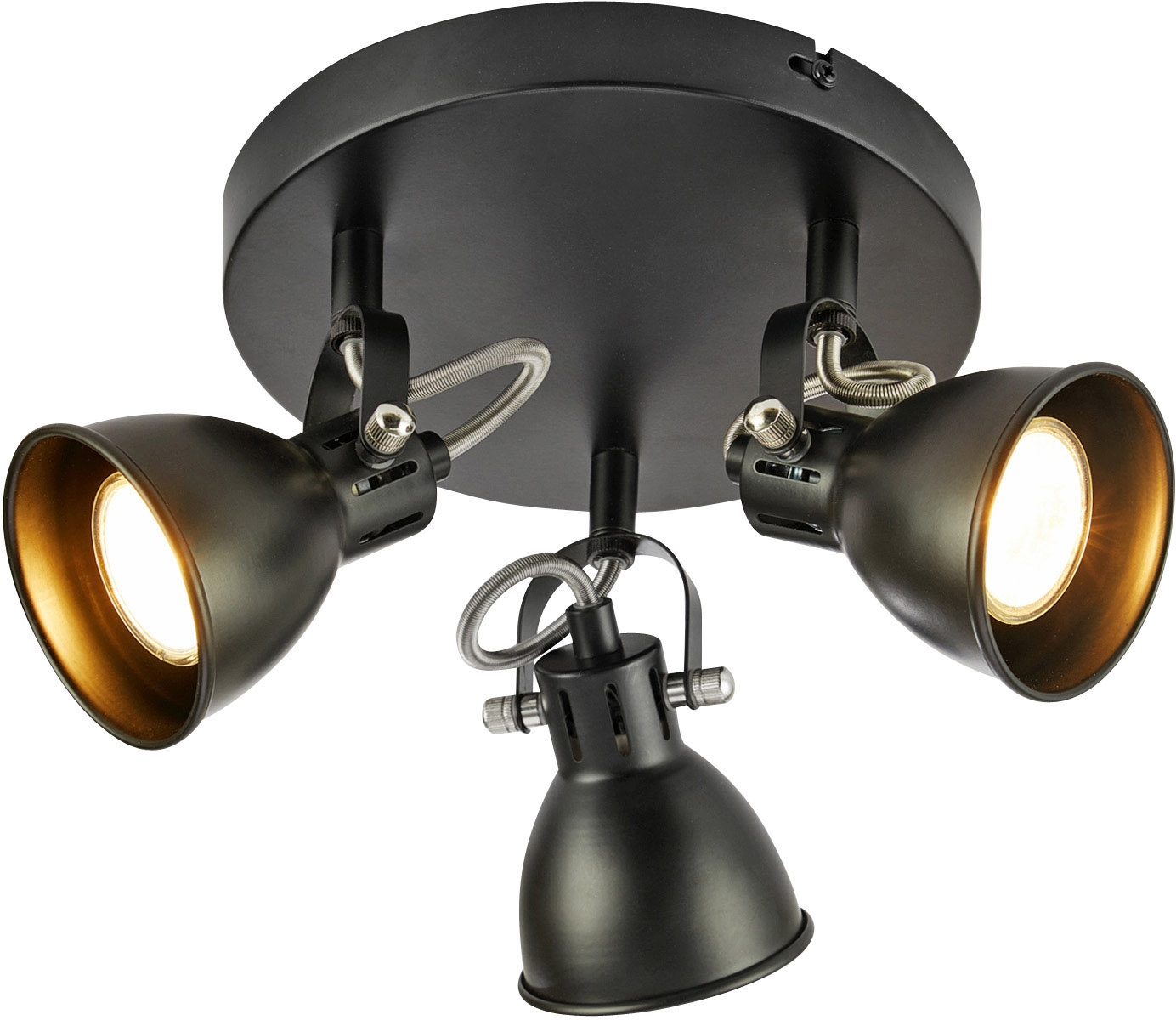 Darmowa Dostawa - Lampa podsufitowa 3x7 W czarna Markslöjd Mion 108847