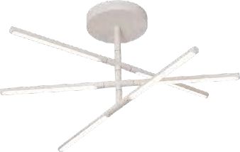 Darmowa Dostawa - Lampa podsufitowa 6x36 W biały Mantra Torch 6827