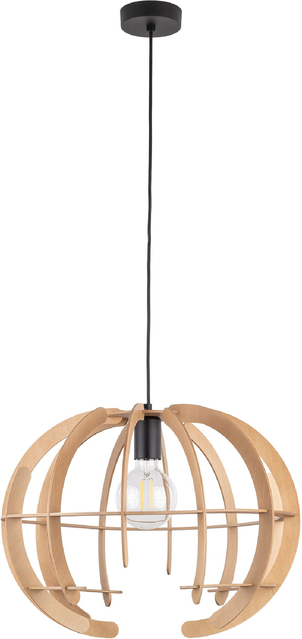 Darmowa Dostawa - Lampa wisząca 1x15 W beżowa TK Lighting Venus 6886
