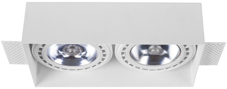 Darmowa Dostawa - Lampa do zabudowy 2x15 W biała Nowodvorski Lighting Mod 9407