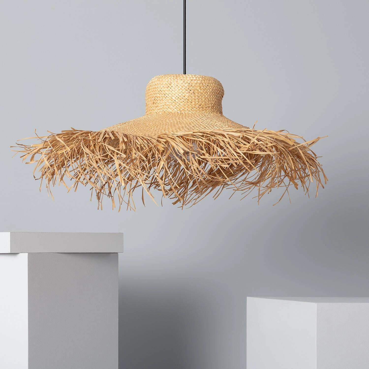 Darmowa Dostawa - Lampa wisząca 1x20 W beżowa Abruzzo Boho ABRLWAA60