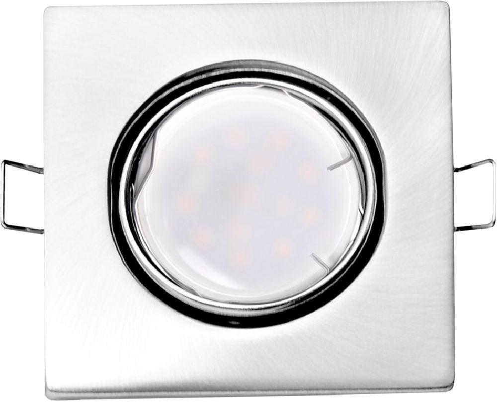 Darmowa Dostawa - Lampa do zabudowy 1x8 W srebrna Goldlux Olin 305855