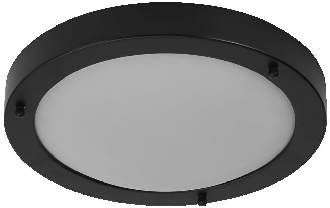 Darmowa Dostawa - Lampa podsufitowa 1x15 W czarna Osram Bathroom Ceiling 4099854444456