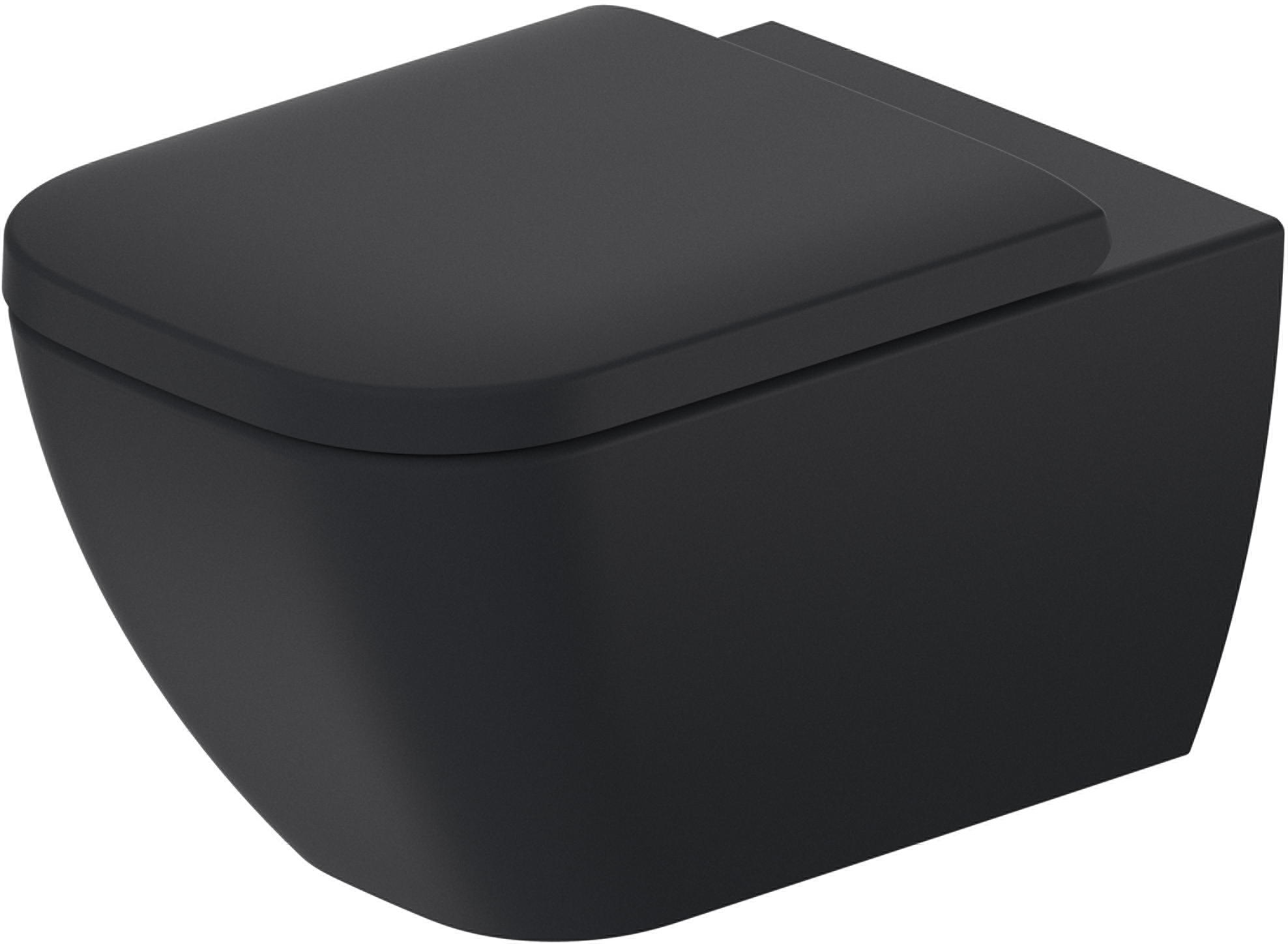 Darmowa Dostawa - Miska WC wisząca bez kołnierza antracyt mat Duravit Happy D.2 222209AD00