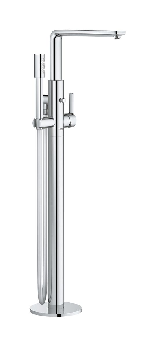 Darmowa Dostawa - Bateria wannowo-prysznicowa wolnostojąca starlight chrome Grohe Lineare 23792001