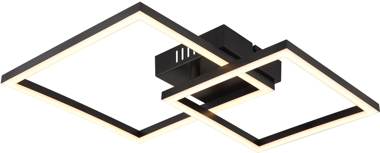 Darmowa Dostawa - Lampa podsufitowa 1x20 W czarna Globo Lighting Tyler 672842