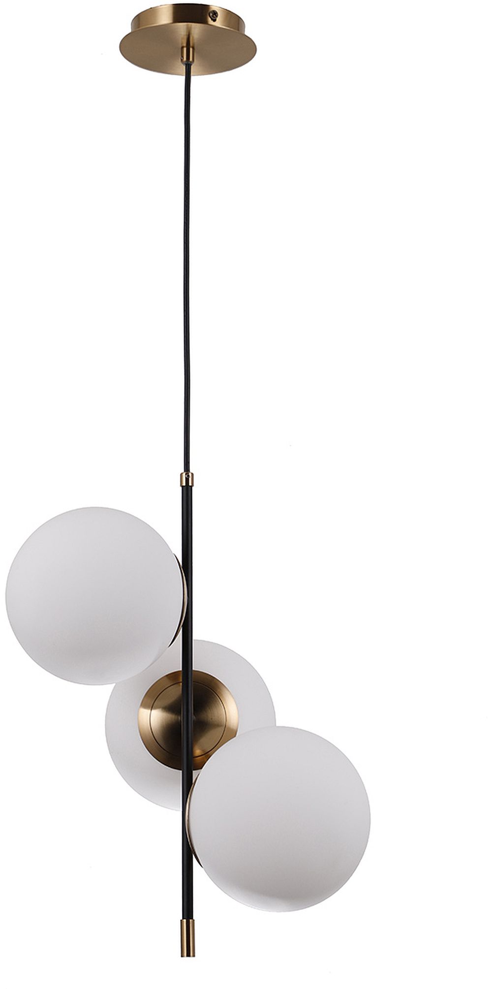 Darmowa Dostawa - Lampa wisząca 3x5 W czarna Italux Stelia PND436603