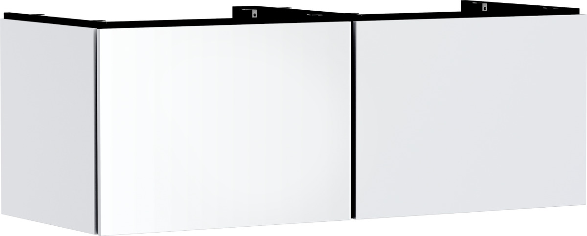 Darmowa Dostawa - Szafka 137.5x55x50 cm podumywalkowa wisząca biała Hansgrohe Xilesa E 54268700