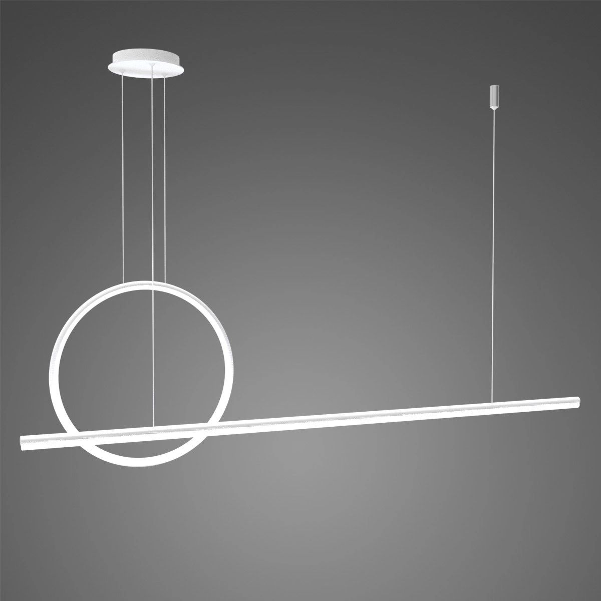 Darmowa Dostawa - Lampa wisząca 2x23 W biała Altavola Design Linea LA087PX143404kwhite