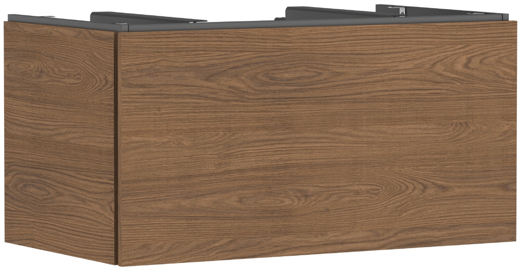 Darmowa Dostawa - Szafka 98x55x50 cm podumywalkowa wisząca dąb Hansgrohe Xilesa E 54266550