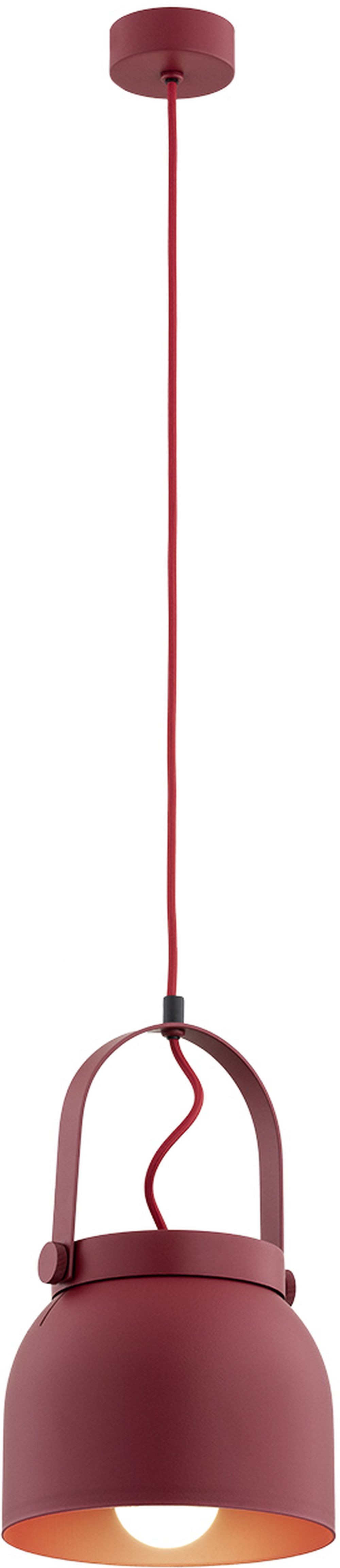 Darmowa Dostawa - Lampa wisząca 1x15 W czerwona Argon Logan 8282
