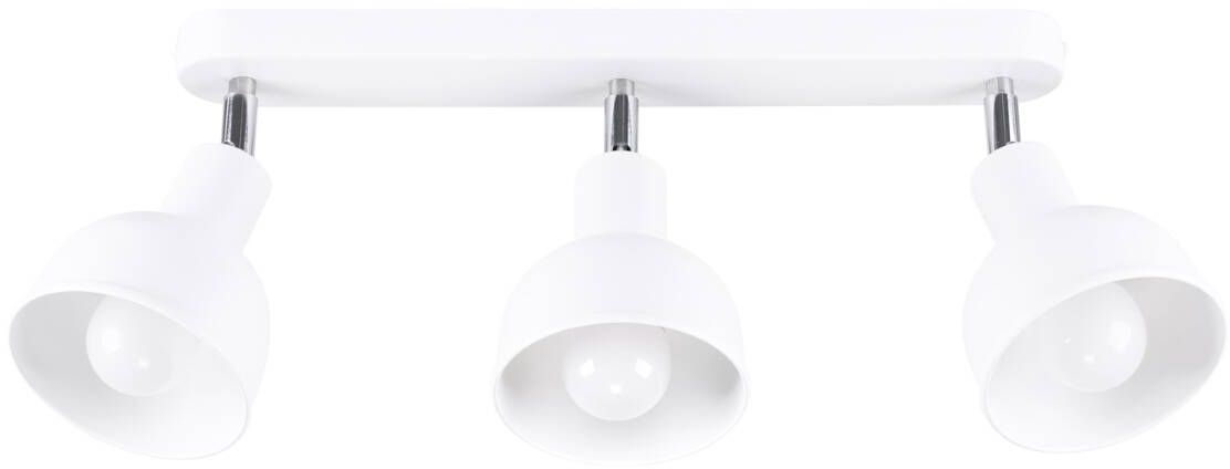 Darmowa Dostawa - Lampa podsufitowa 3x15 W biała Sollux Lighting Elba SL1315