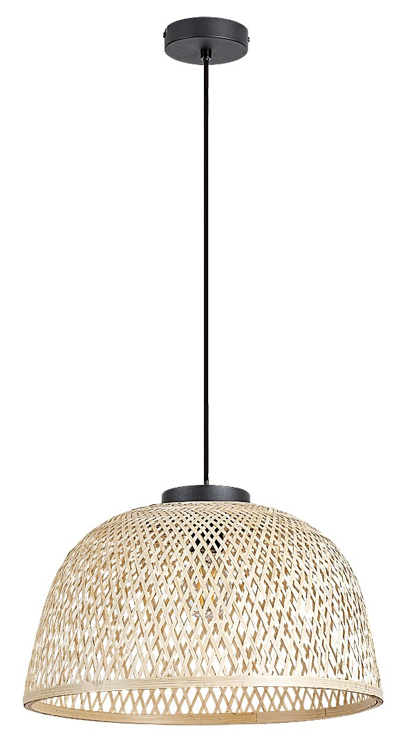 Darmowa Dostawa - Lampa wisząca 1x25 W ratan Rabalux Rattan 72025