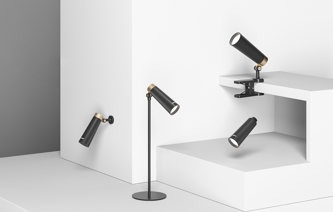 Darmowa Dostawa - Lampa biurkowa 1x5 W czarna Yeelight 4 w 1 YLYTD0011