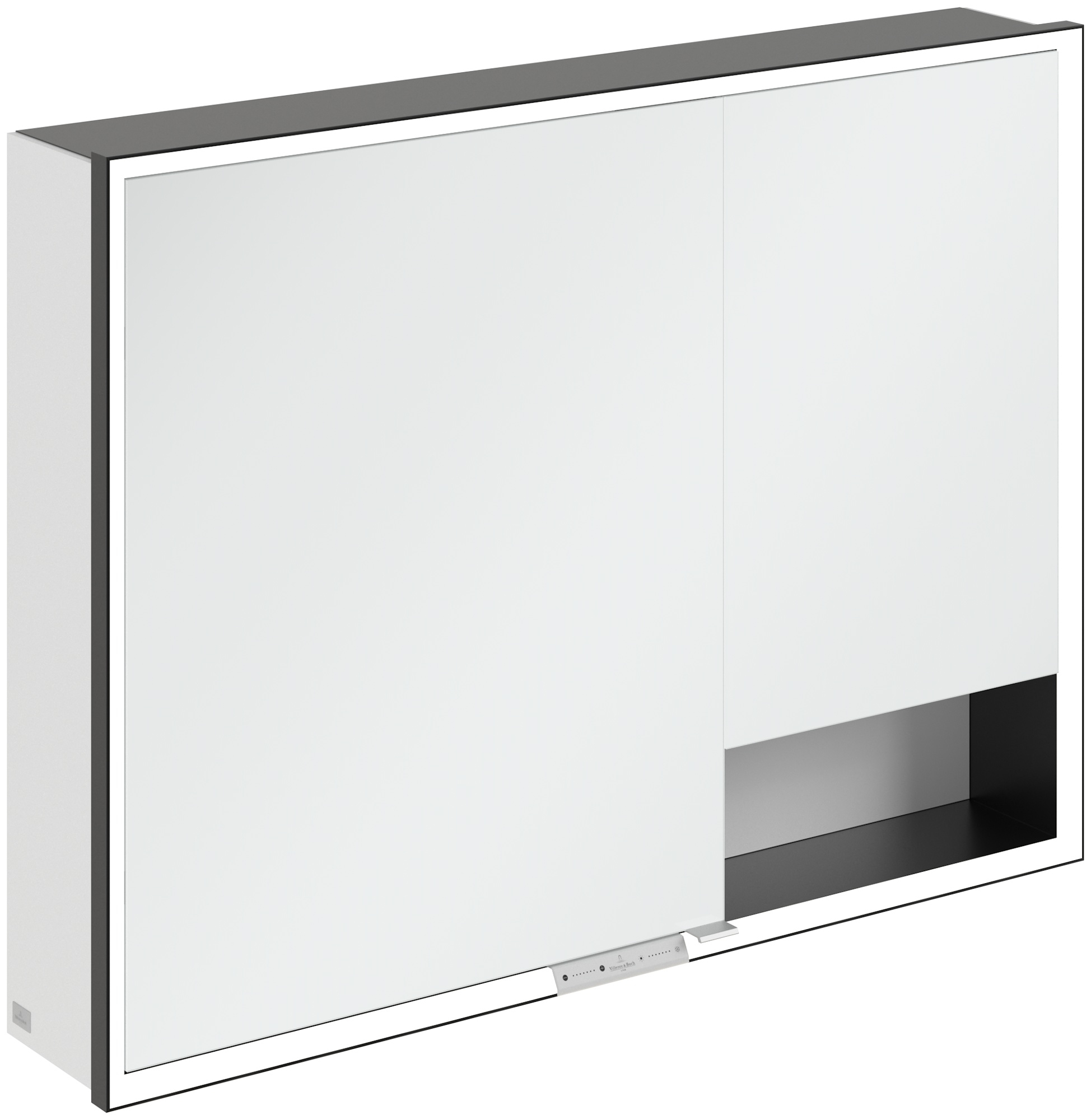 Darmowa Dostawa - Szafka 100x16.8x75 cm z lustrem biała Villeroy & Boch My View+ B48110VF