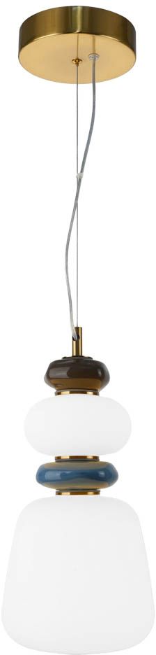 Darmowa Dostawa - Lampa wisząca 1x12 W złota Italux Evans PND94981V3CGD