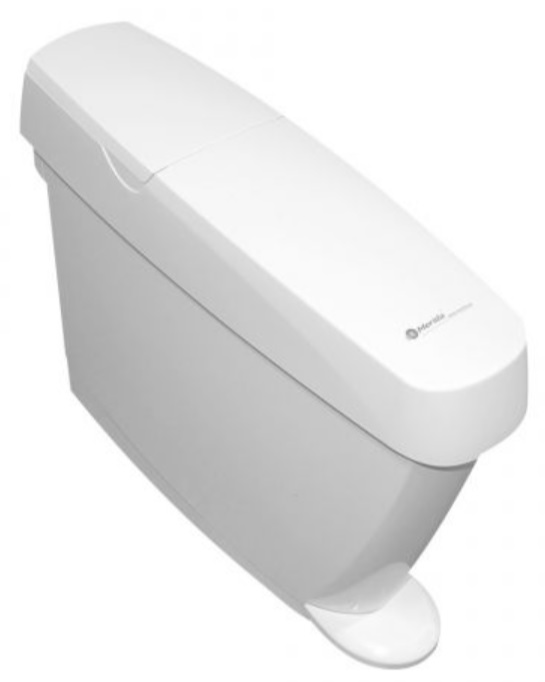 Darmowa Dostawa - Kosz na śmieci 15 l biały Merida KJB406