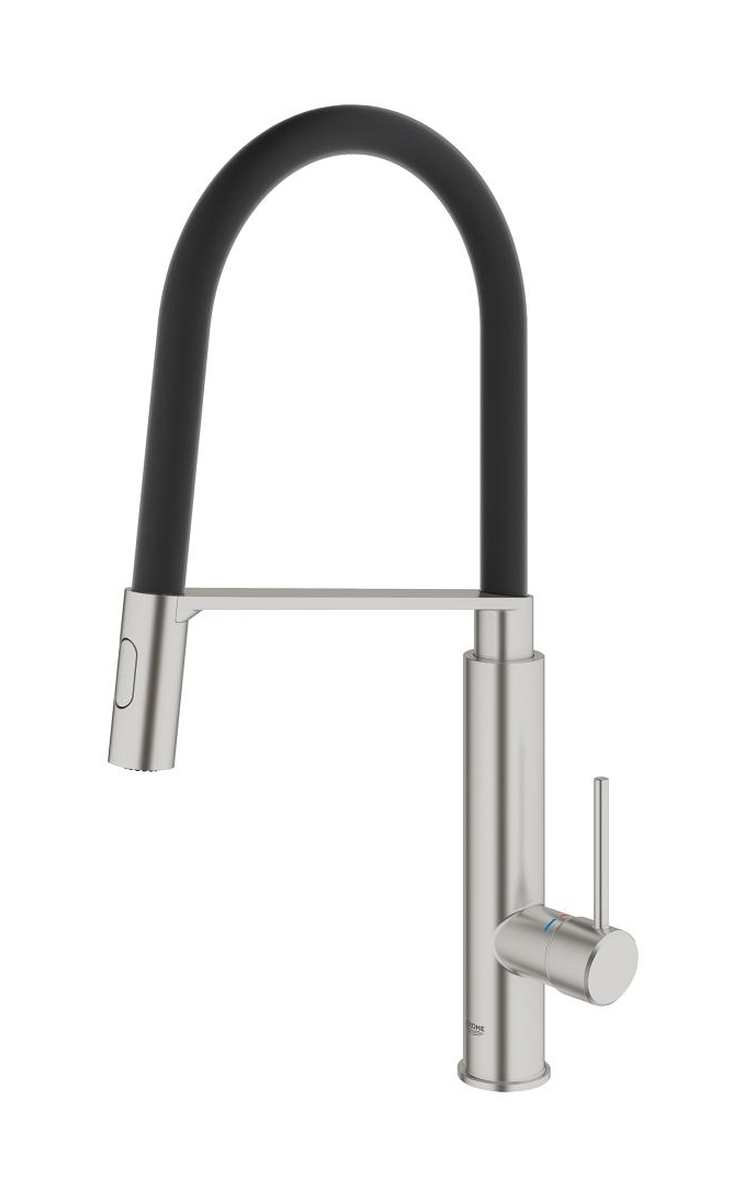 Darmowa Dostawa - Bateria kuchenna stojąca supersteel Grohe Concetto 31491DC0