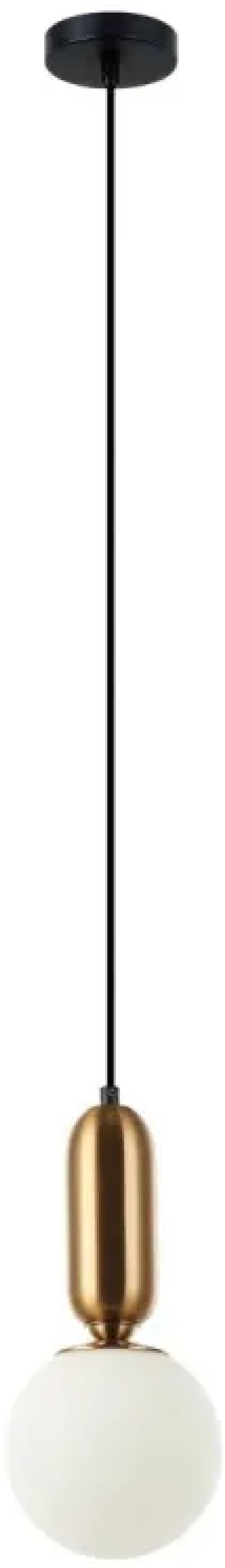 Darmowa Dostawa - Lampa wisząca 1x40 W złota Italux Aldeva PND023401SBRO