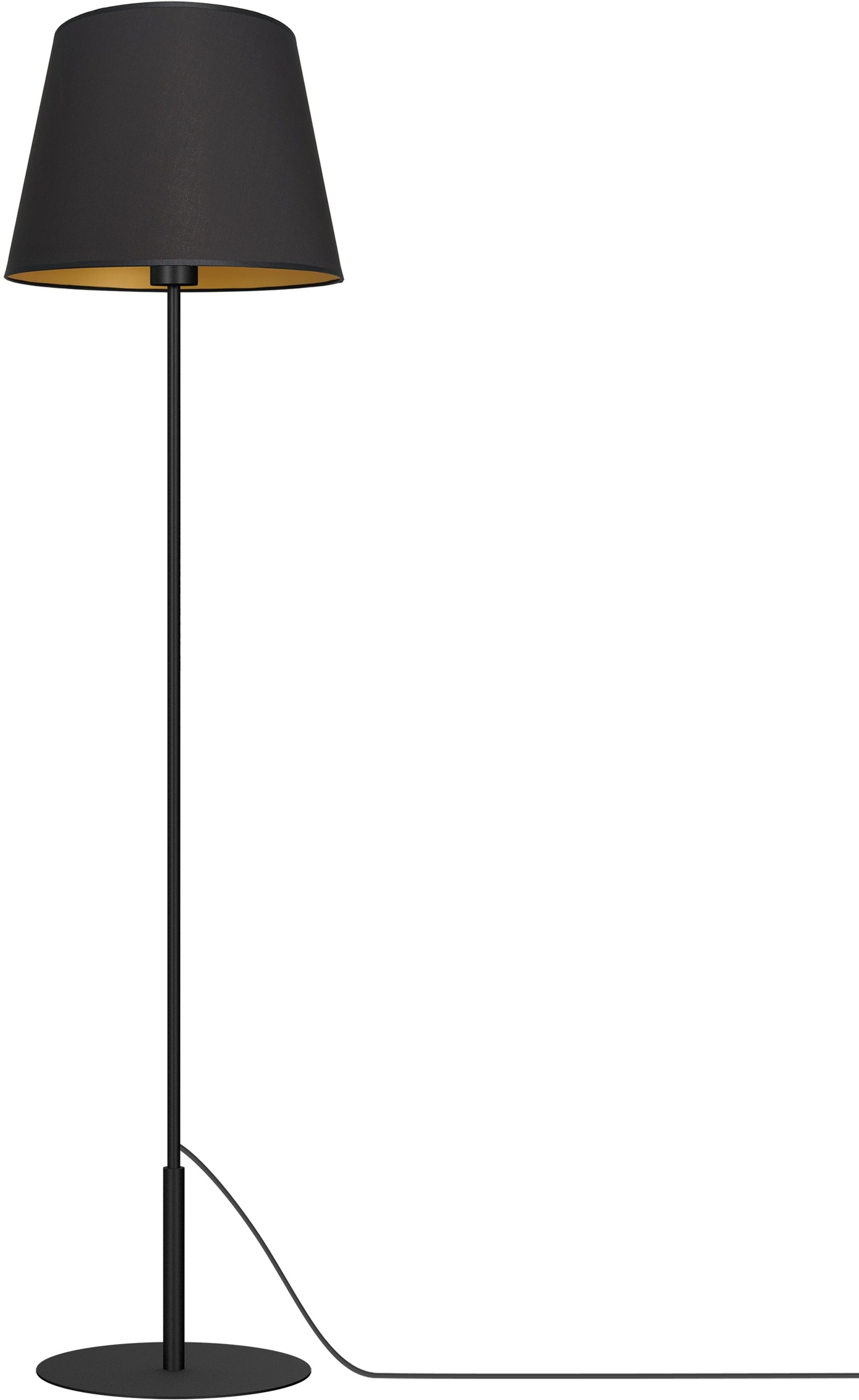 Darmowa Dostawa - Lampa stojąca 1x60 W czarny Luminex Arden 3504