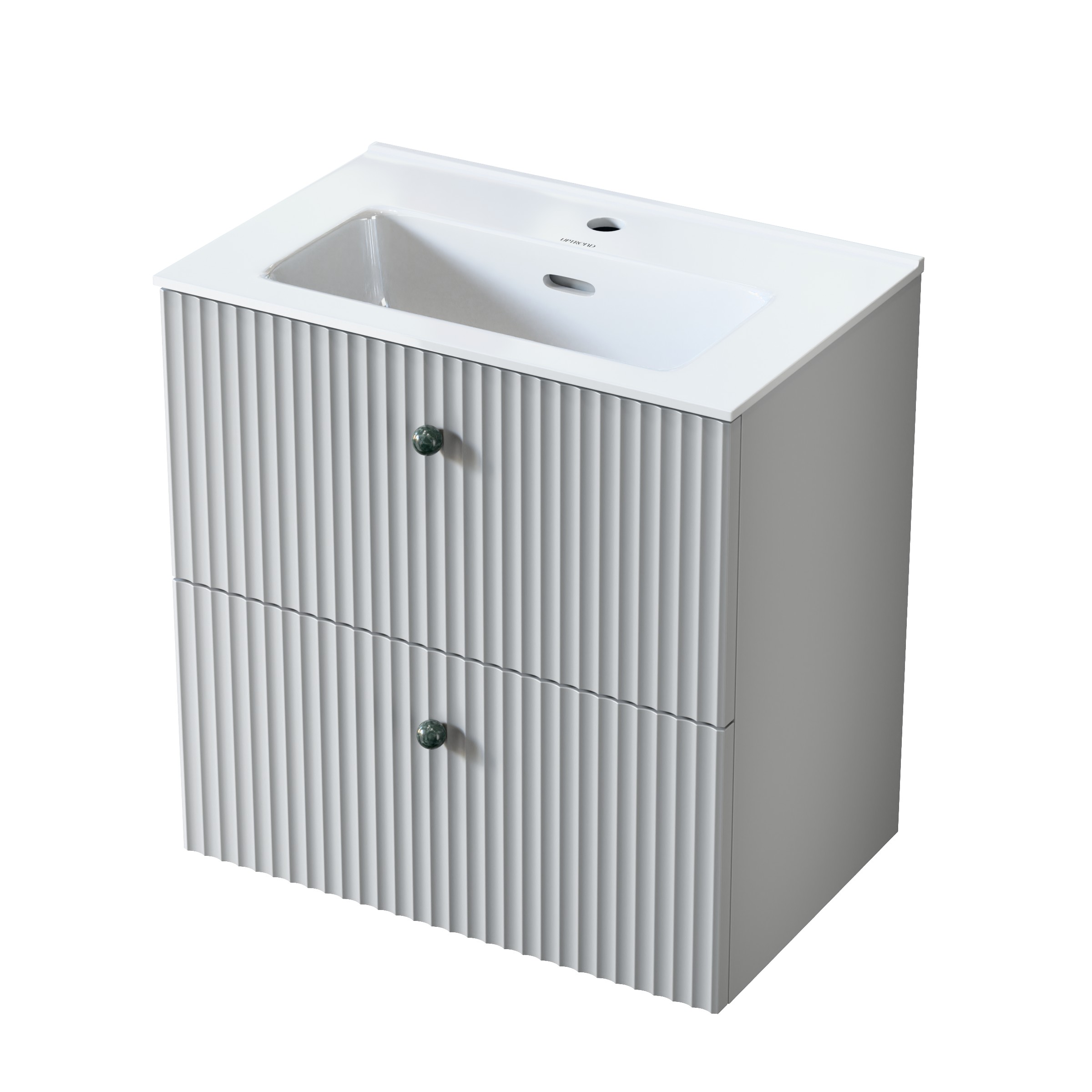 Darmowa Dostawa - Szafka 59.6x38.2x60 cm podumywalkowa wisząca szara Uptrend Panarea 005SU6001