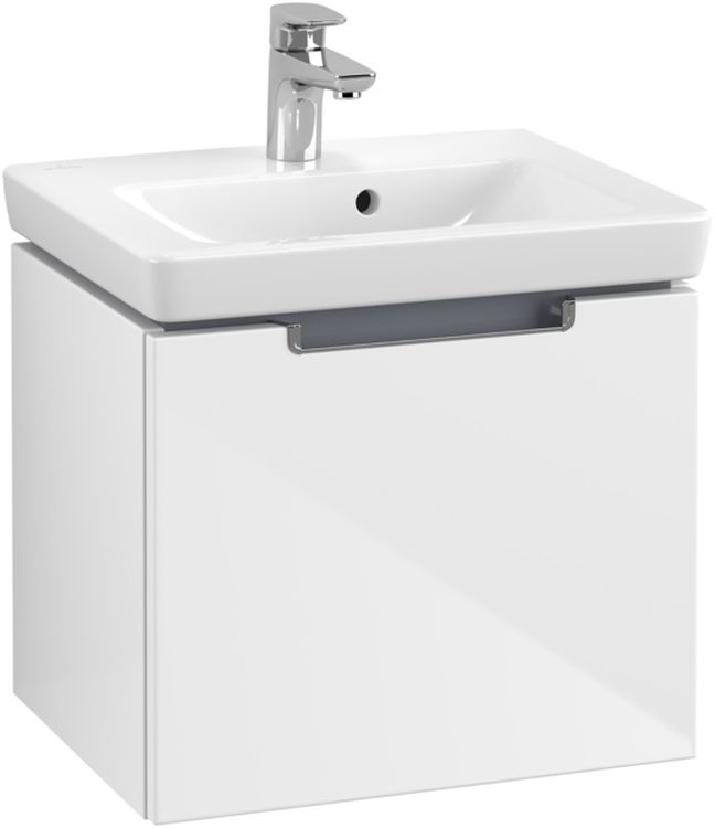 Darmowa Dostawa - Szafka 48.5x38x42 cm podumywalkowa wisząca biała Villeroy & Boch Subway 2.0 A68510DH