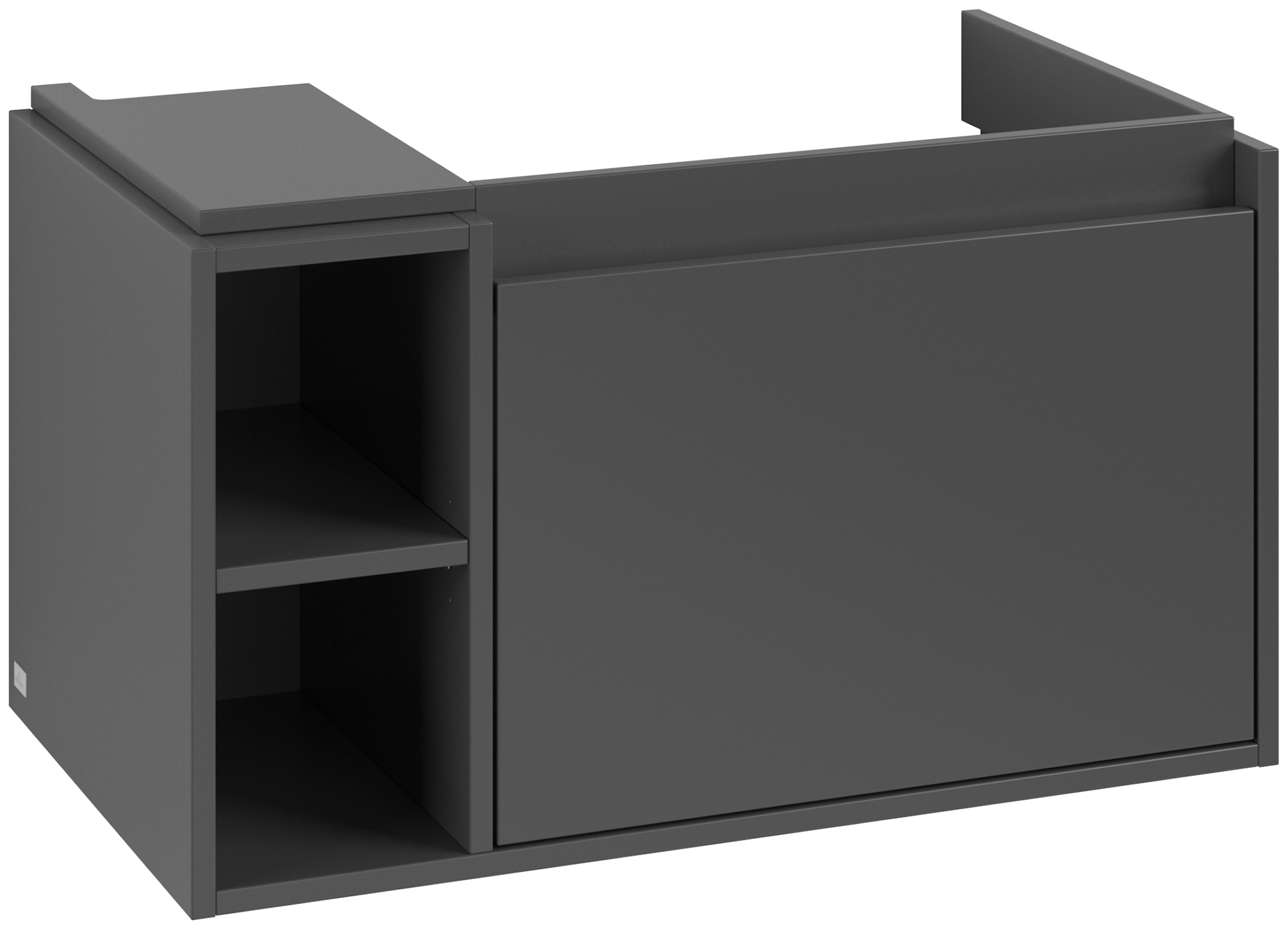 Darmowa Dostawa - Szafka 77.2x43.9x43.6 cm podumywalkowa wisząca grafitowa Villeroy & Boch Skyla C78700VR