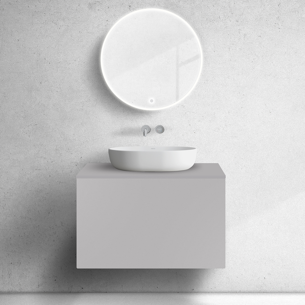 Darmowa Dostawa - Szafka 80x44.7x52 cm podumywalkowa wisząca Oltens Lun 60033900