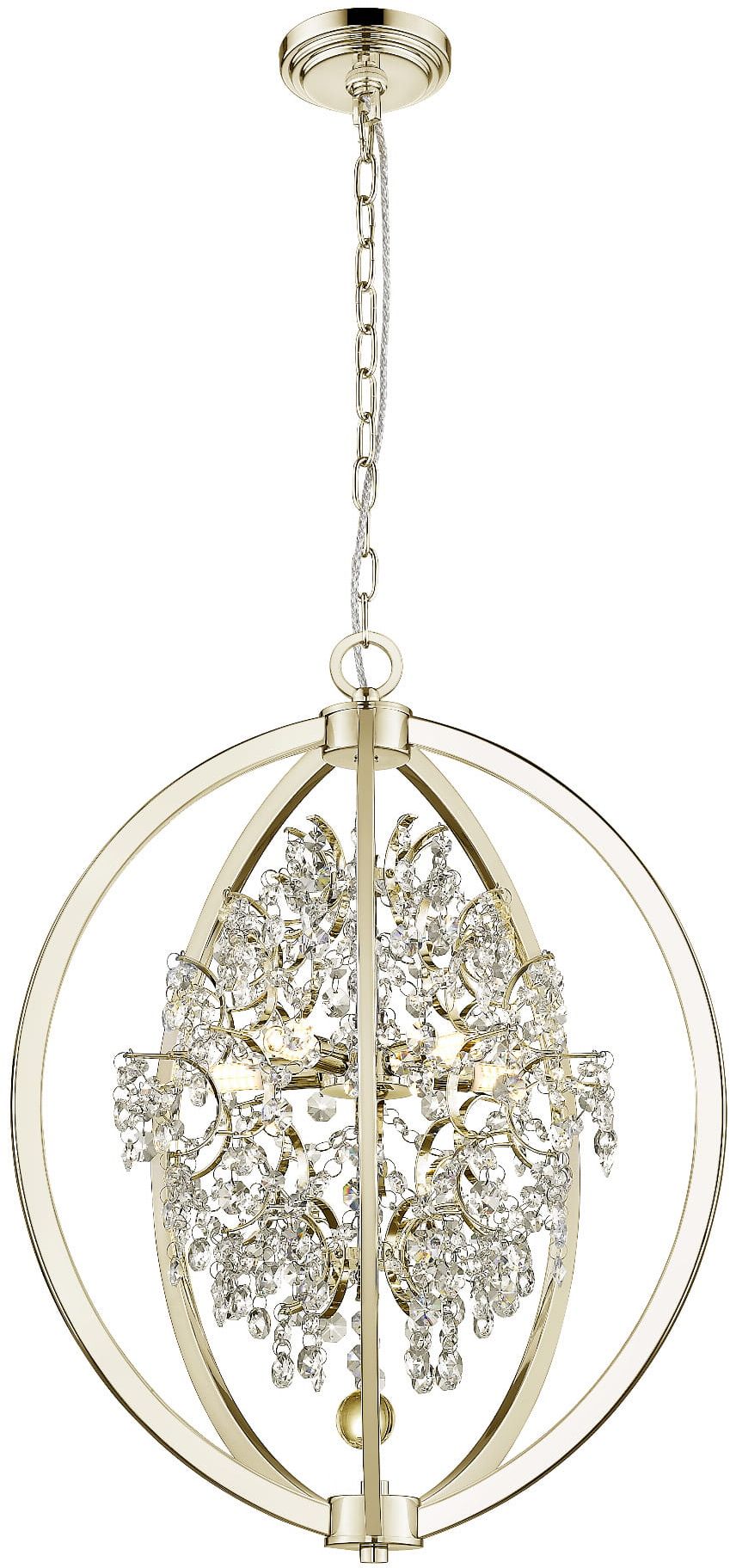 Darmowa Dostawa - Lampa wisząca 5x42 W złota Zuma Line Pena P047705BF7AC