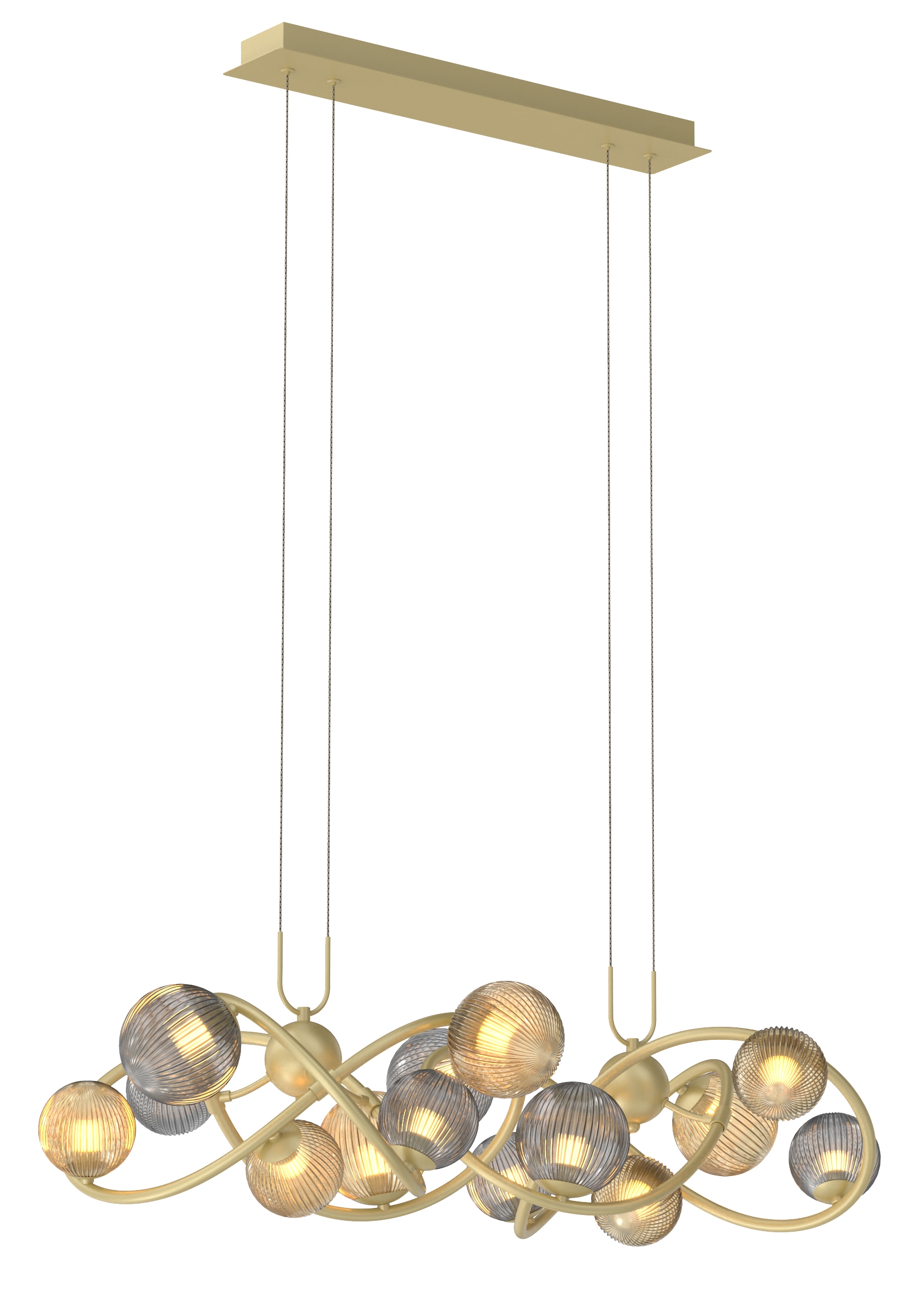 Darmowa Dostawa - Lampa wisząca powyżej 6x3.5 W złota Aviano Metz 70151404