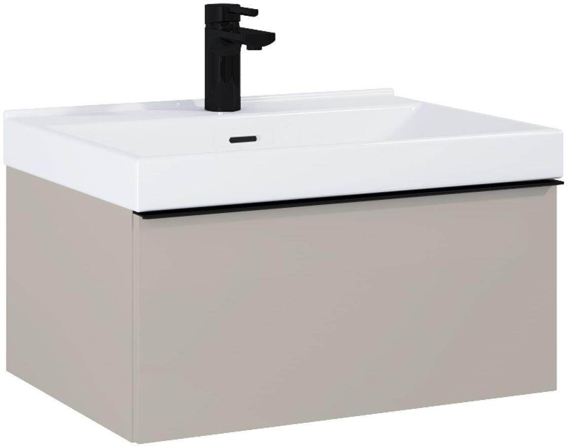 Darmowa Dostawa - Szafka 60x44.9x28.1 cm podumywalkowa wisząca beżowa Elita Look RE010603027020