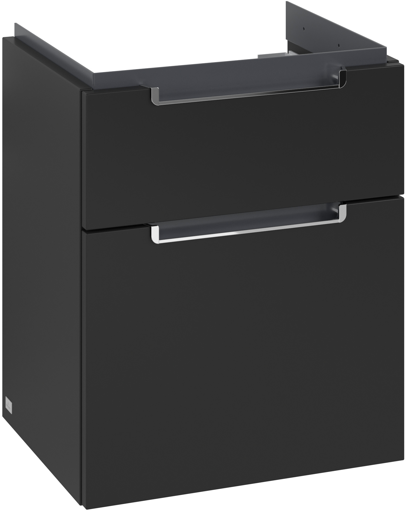 Darmowa Dostawa - Szafka 48.5x38x59 cm podumywalkowa wisząca czarna Villeroy & Boch Subway 2.0 A90710VL