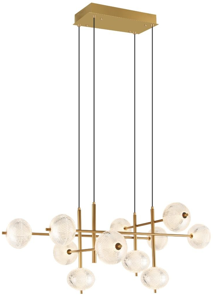 Darmowa Dostawa - Lampa wisząca x63 W złota Zuma Line DU3135063W