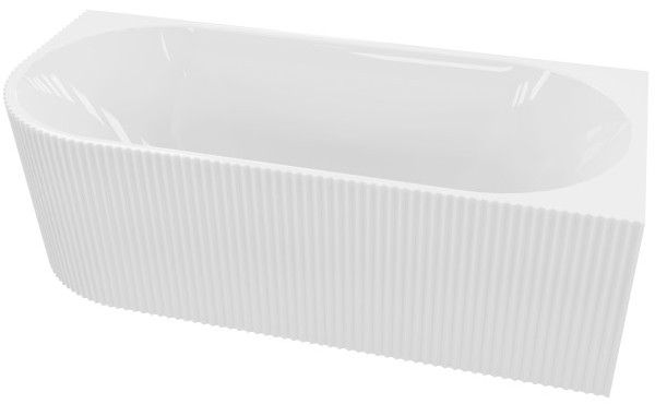 Darmowa Dostawa - Wanna narożna 170x80 cm lewa biała LaVita Oklahoma 5900378345084
