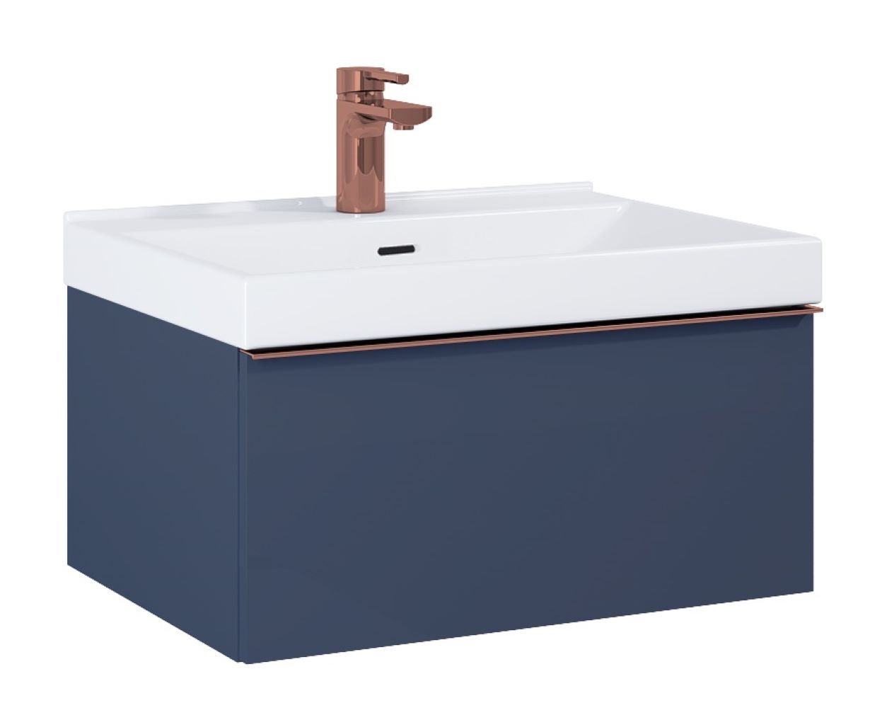 Darmowa Dostawa - Szafka 60x44.9x28.1 cm podumywalkowa wisząca niebieska Elita Look RE010603027030