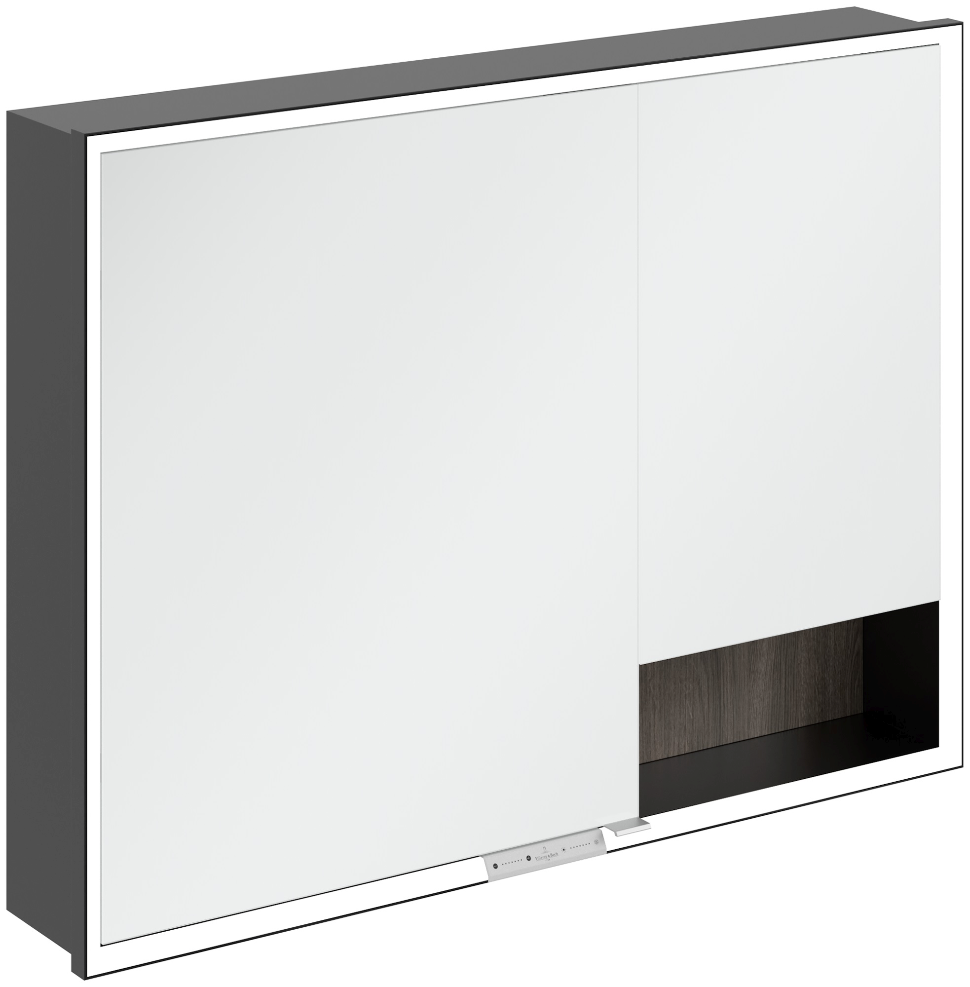 Darmowa Dostawa - Szafka 100x16.8x75 cm z lustrem dąb Villeroy & Boch My View+ B48210RK