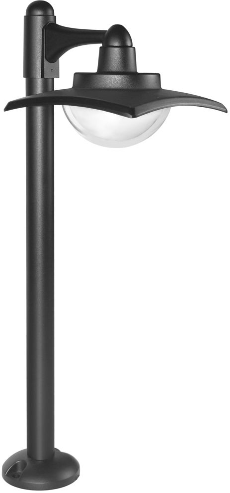 Darmowa Dostawa - Lampa stojąca zewnętrzna 1x9 W czarna Italux Isola 3K OFL69233K