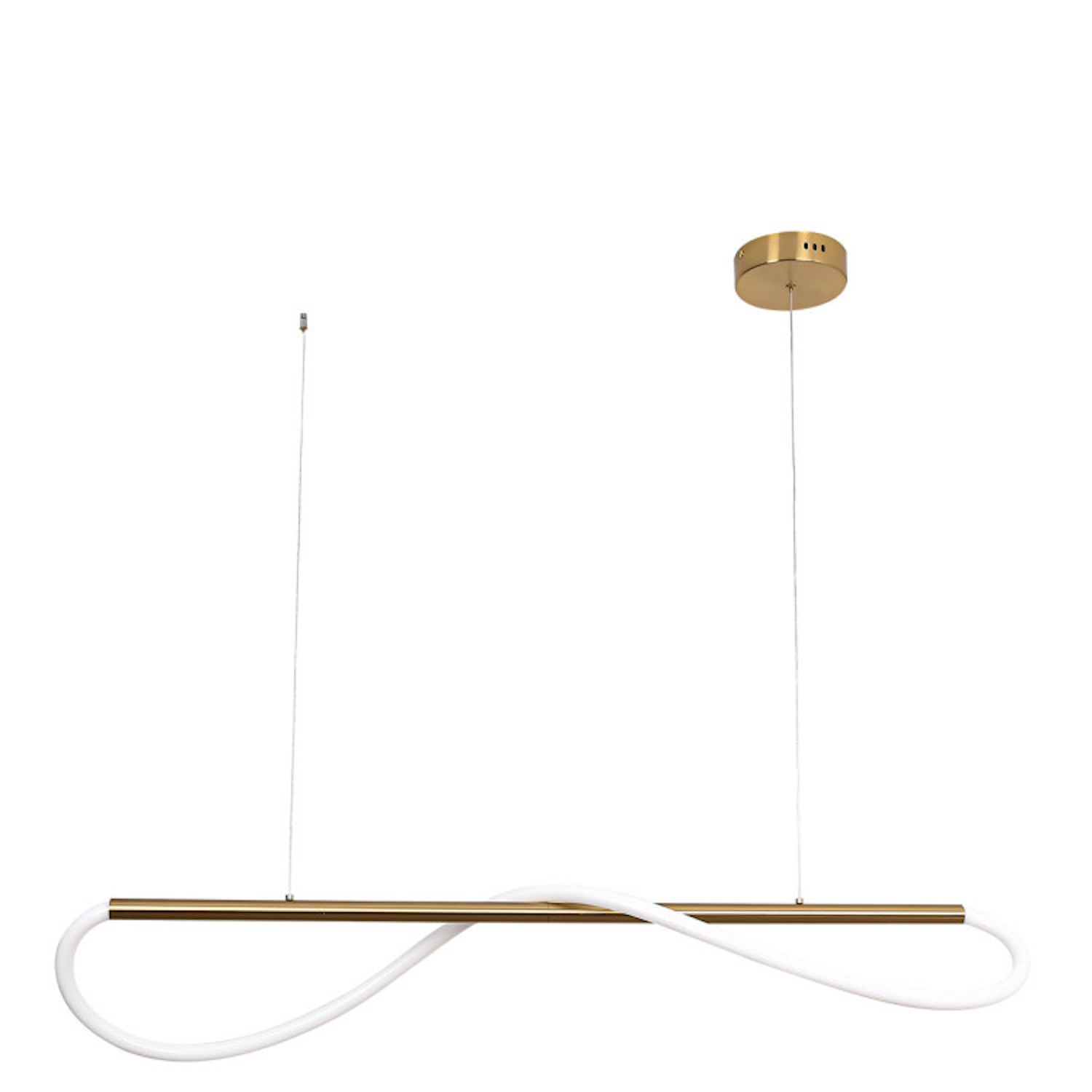 Darmowa Dostawa - Lampa wisząca 1x24 W złota Light Prestige Meleca LP23451PSGDCCT