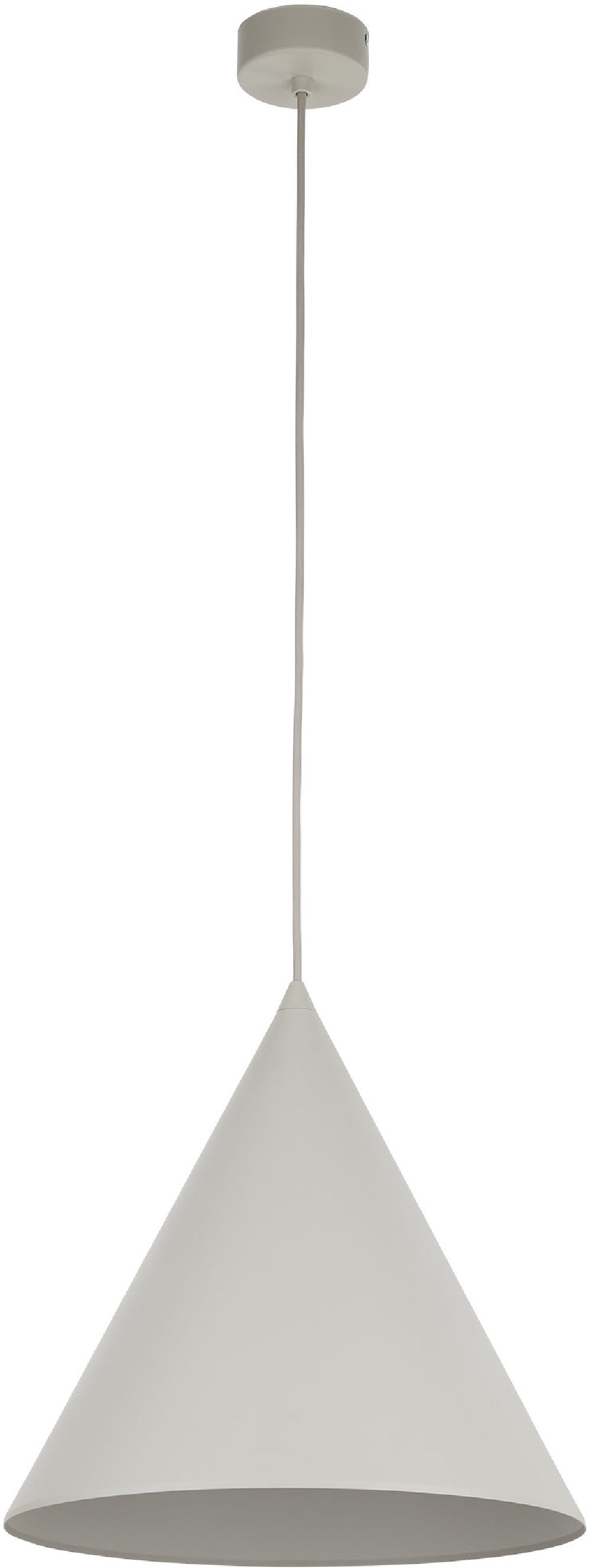 Darmowa Dostawa - Lampa wisząca 1x15 W beżowa TK Lighting Cono 10072