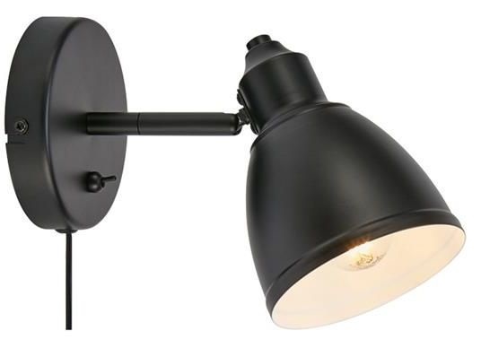 Darmowa Dostawa - Kinkiet 1x40 W czarny Markslöjd Story 108712