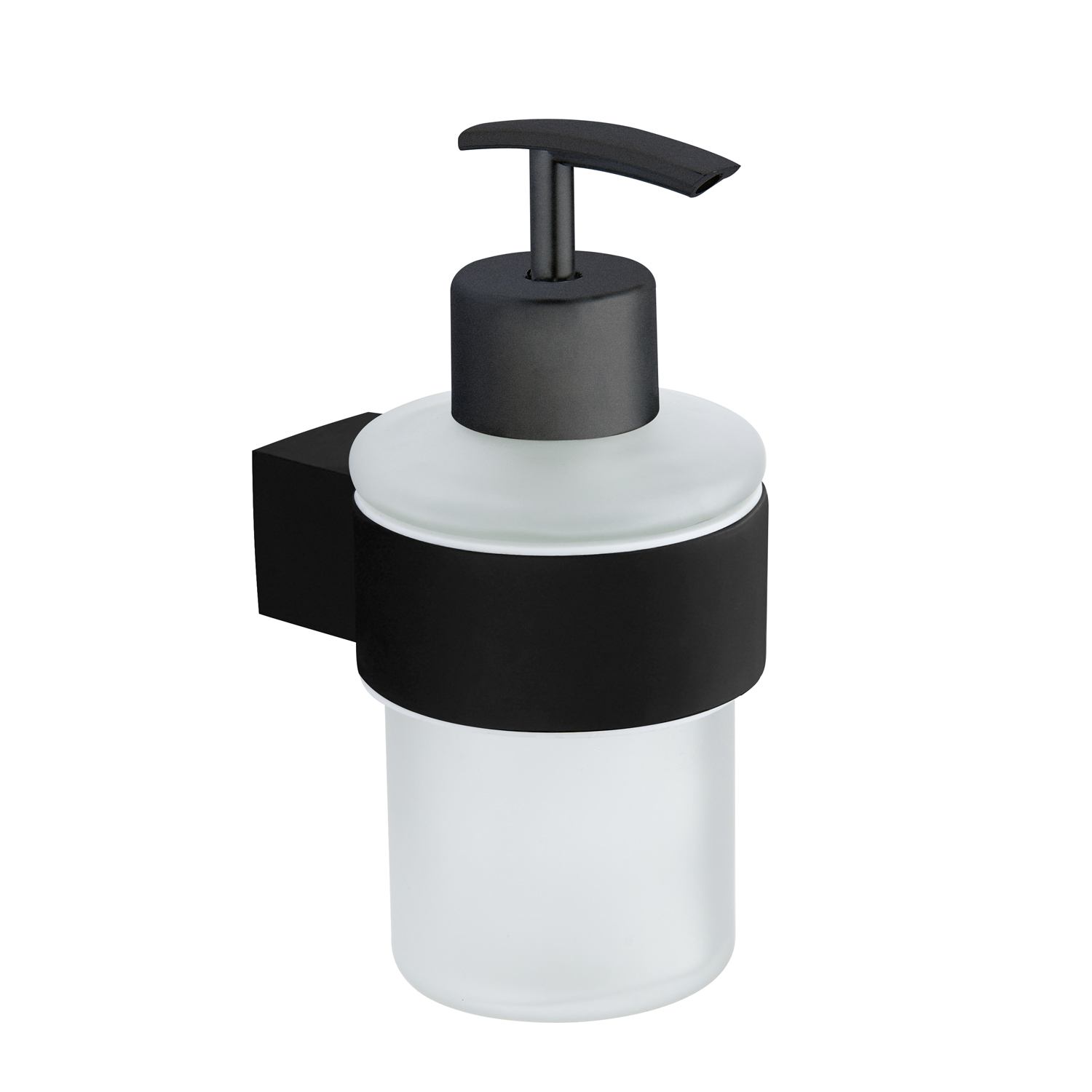 Darmowa Dostawa - Dozownik do mydła 170 ml czarny Faneco Sydney HSS5XBL