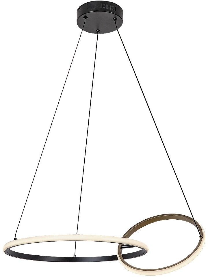 Darmowa Dostawa - Lampa wisząca 1x36 W czarna-złota Rabalux Emilion 72296